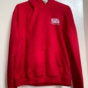 Women’s red RonJon sweatshirt